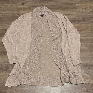 torrid tan cardigan sweater